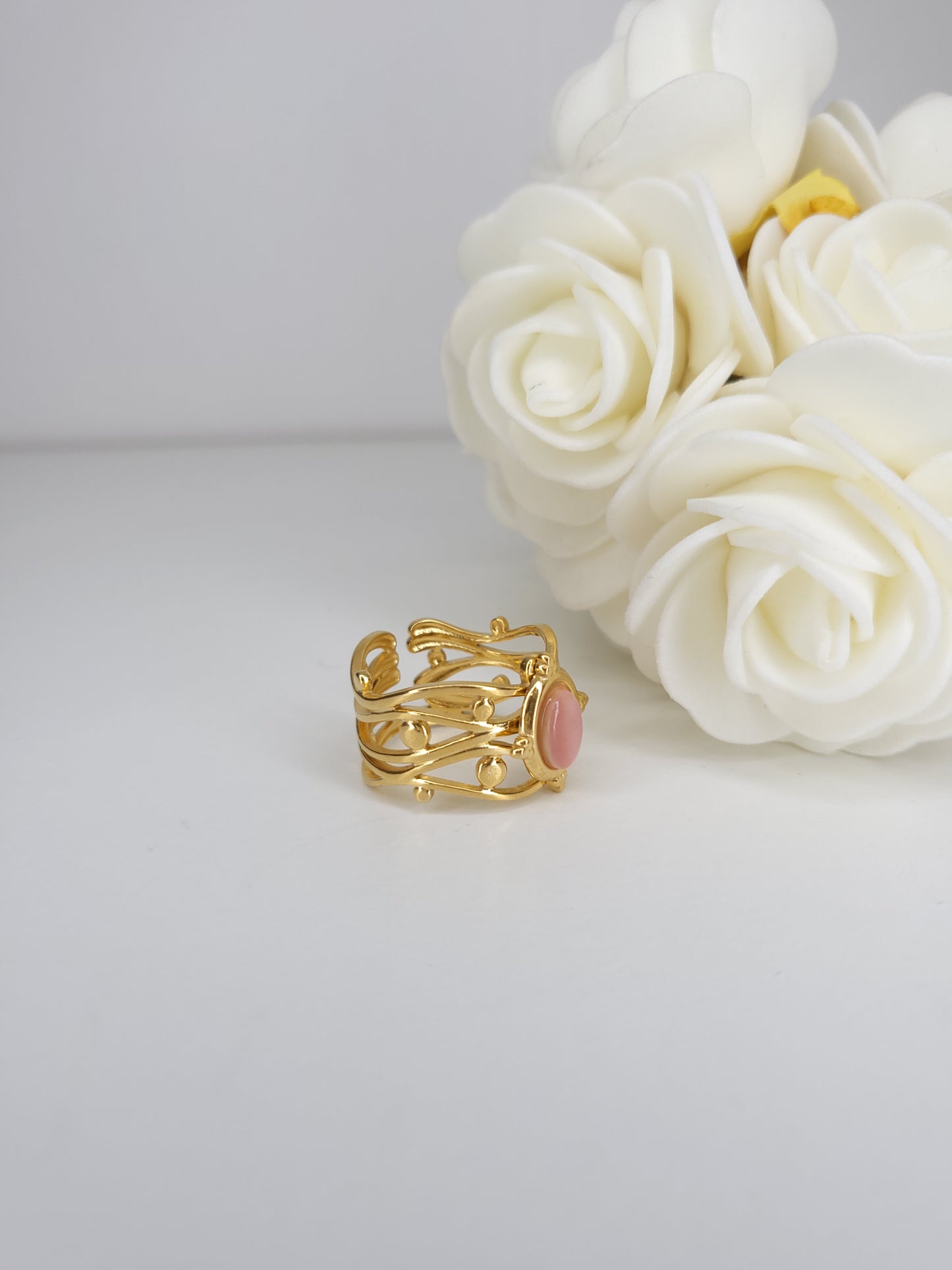 Bague Bea rose