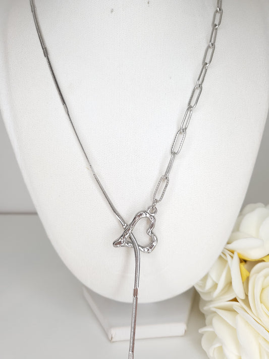 Collier Miranda argenté