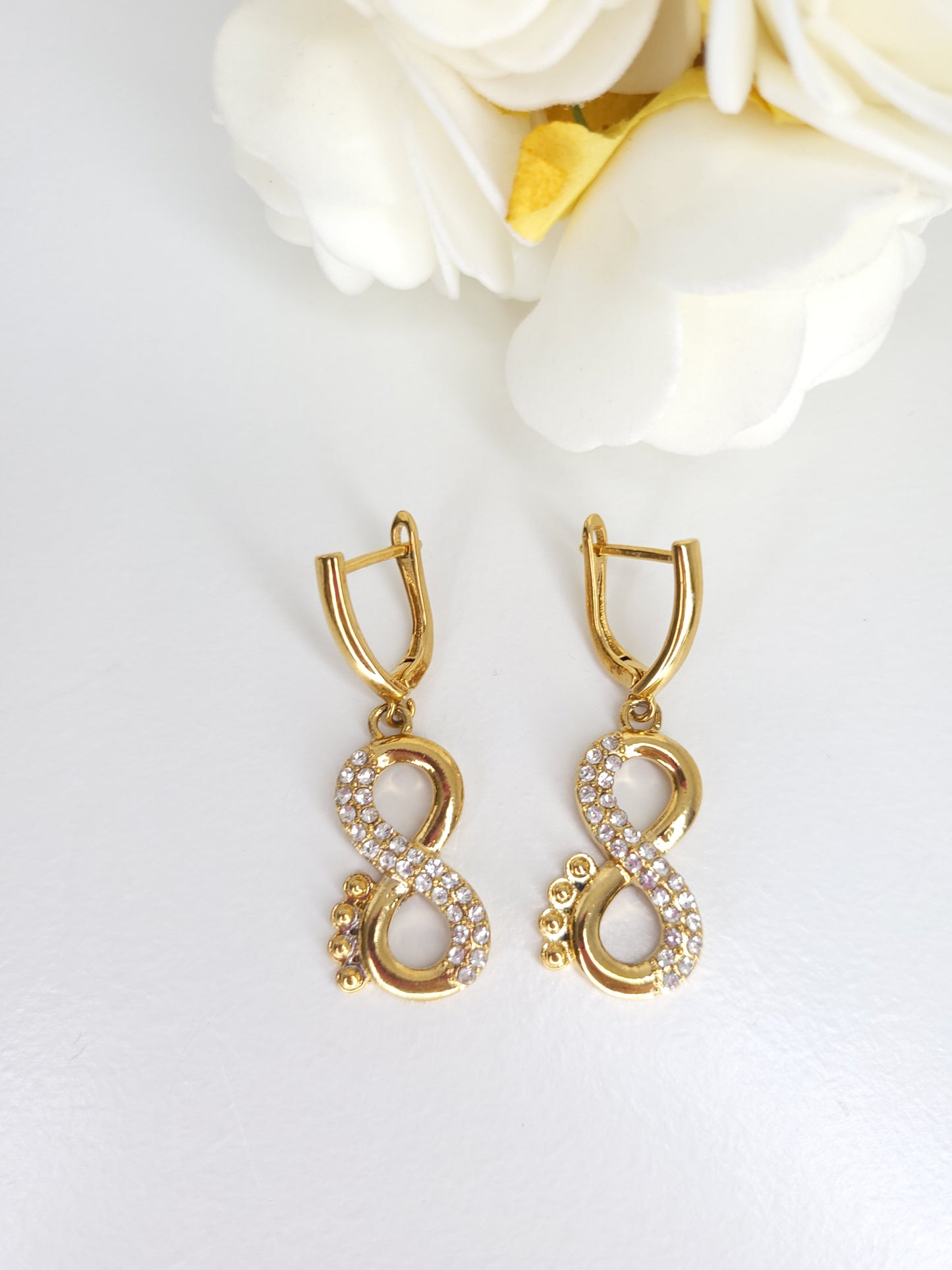 Boucles d'oreilles Infini