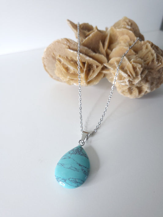 Collier Pierre La Turquoise