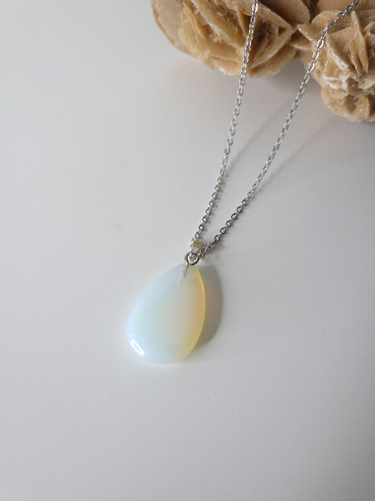 Collier Pierre Opalite Opaline