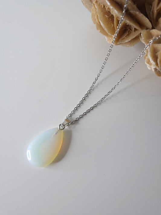 Collier Pierre Opalite Opaline