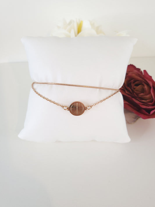 Bracelet Lina rose gold