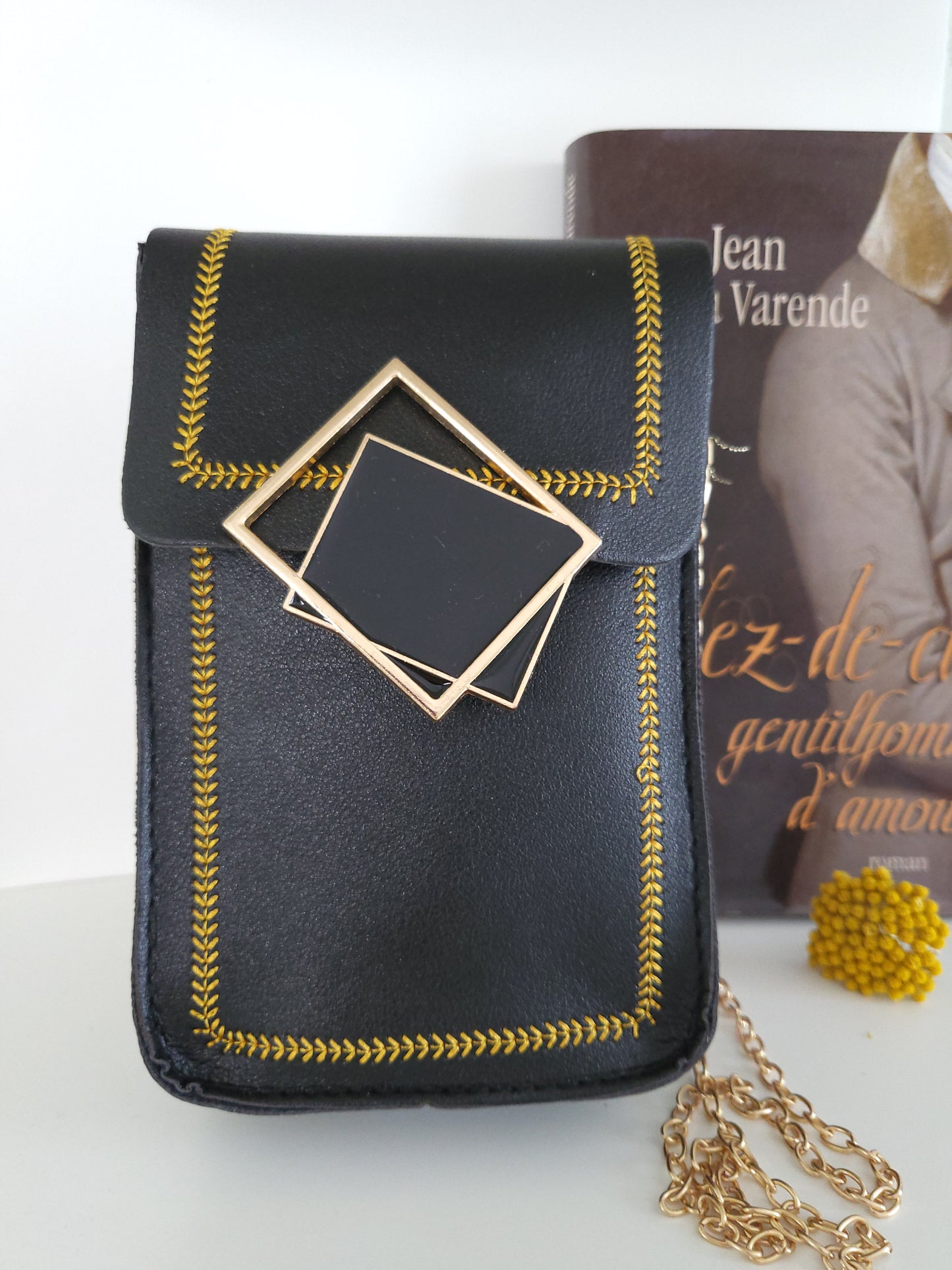 Pochette Manon Noir