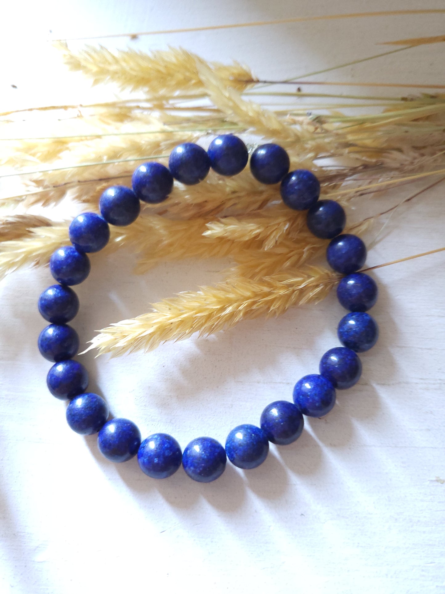 Bracelet pierre naturelle L'api Lazuli