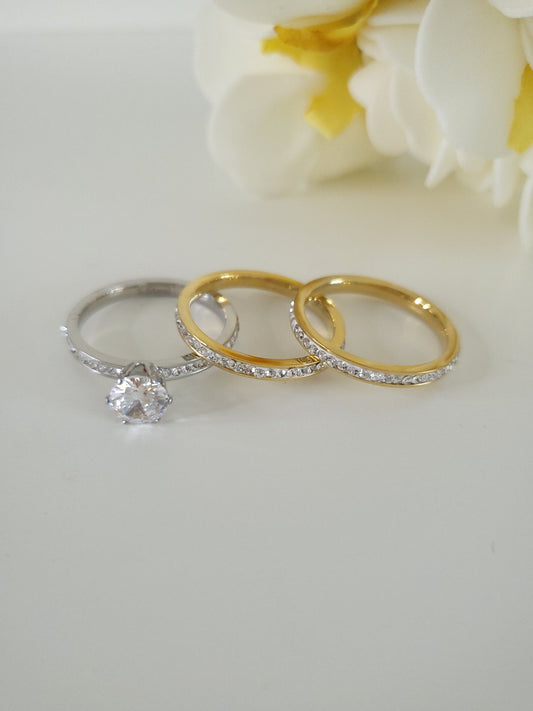 Bague Houda (3 bagues en 1)