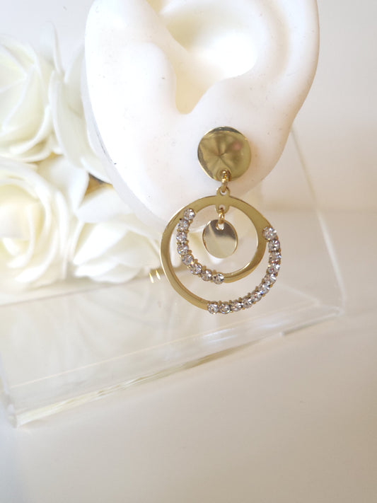 Boucles d'oreilles Clémence