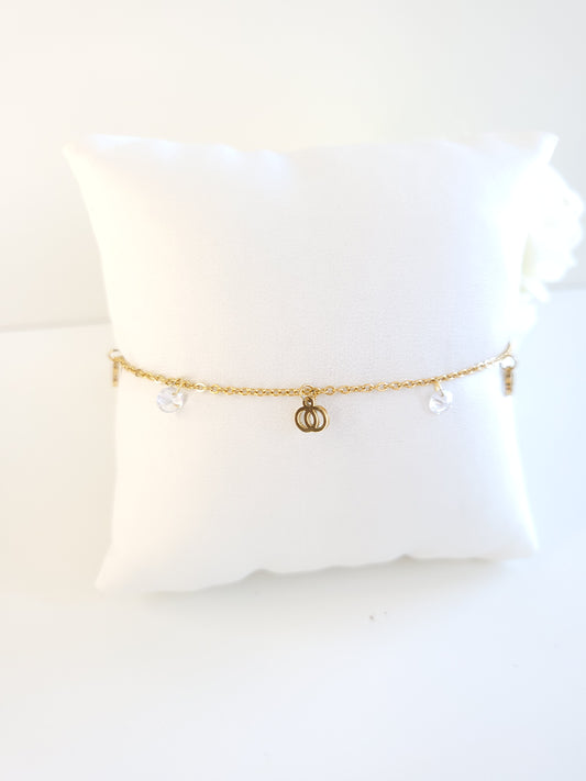 Chaîne de cheville Ava